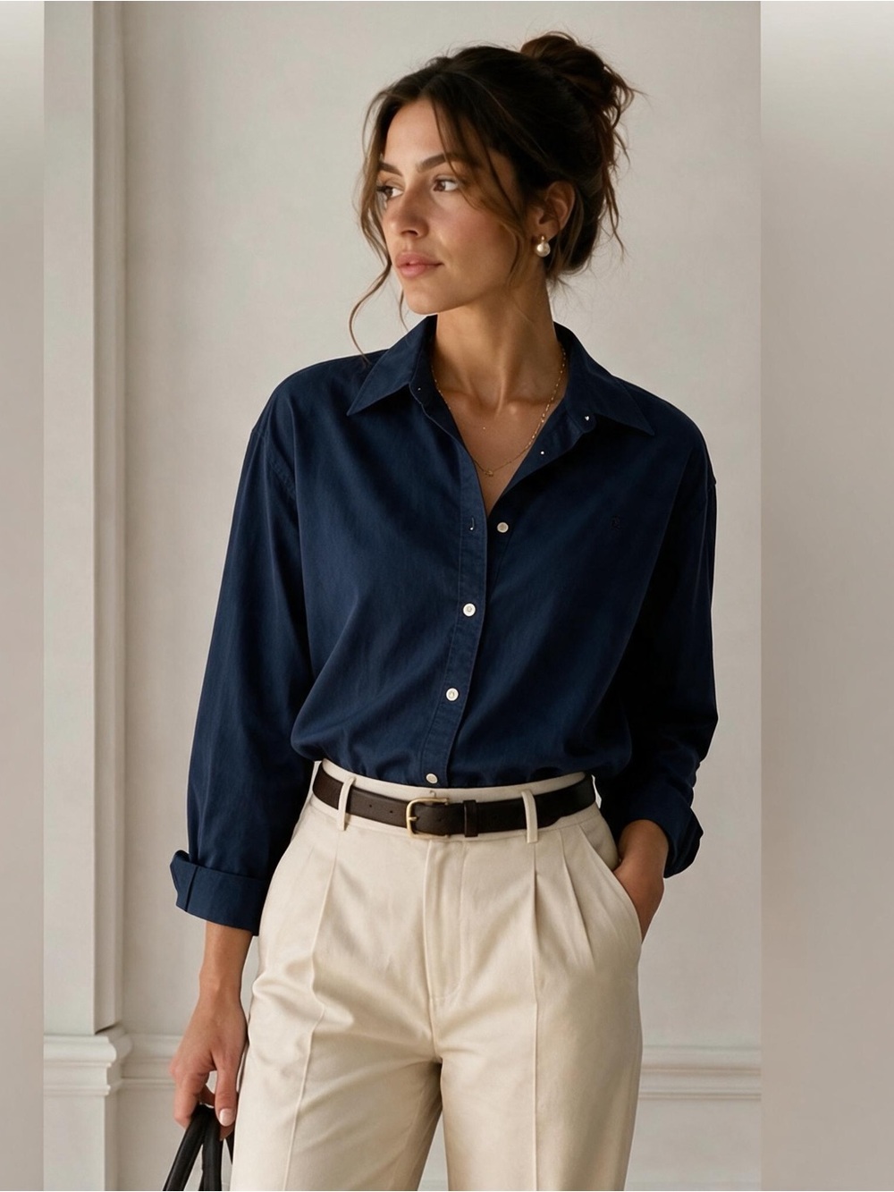 LAUREN RALPH LAUREN Cotton Poplin Shirt